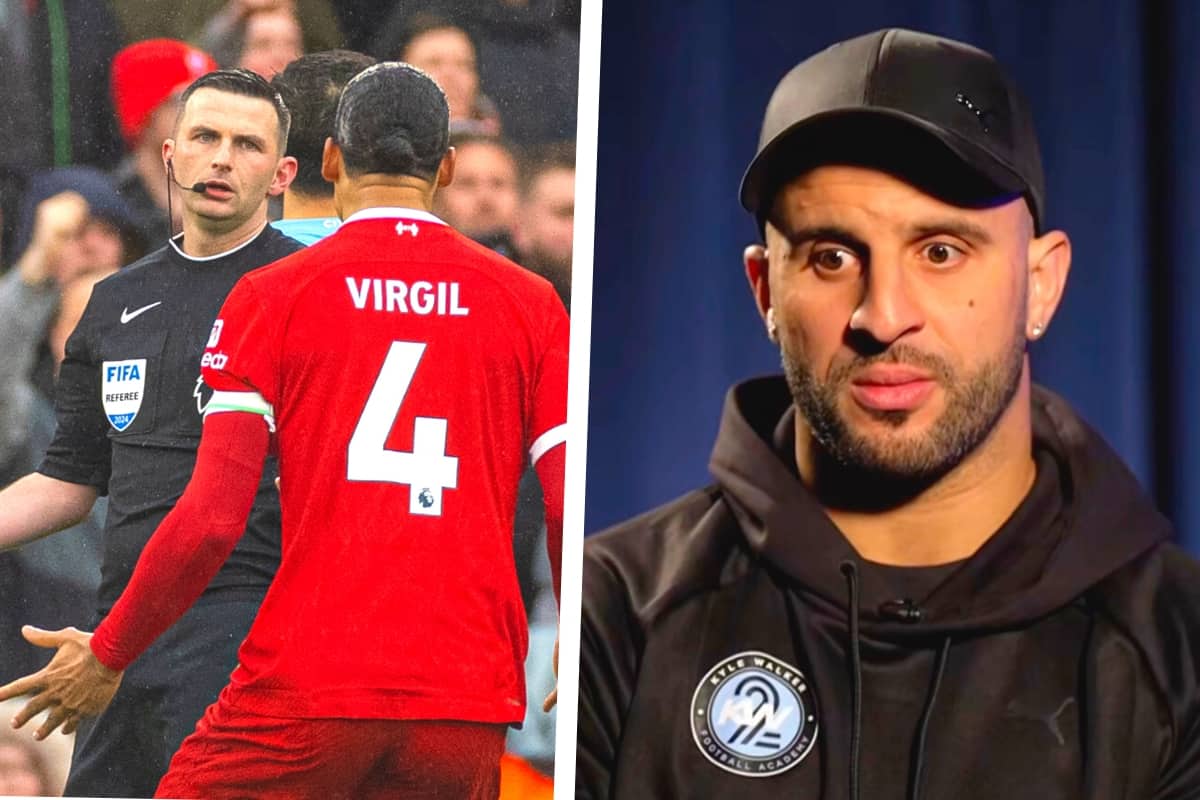 Εύσημα Γουόκερ στον διαιτητή του Λίβερπουλ – Σίτι: «Άλλος στο “Άνφιλντ” θα κατέρρεε!»