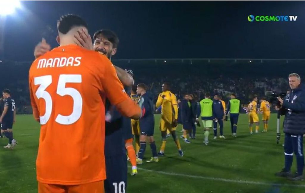 Εξαιρετικός και γουρλής ο Μανδάς – Ντεμπούτο και «τρίποντο» η Λάτσιο (vid)