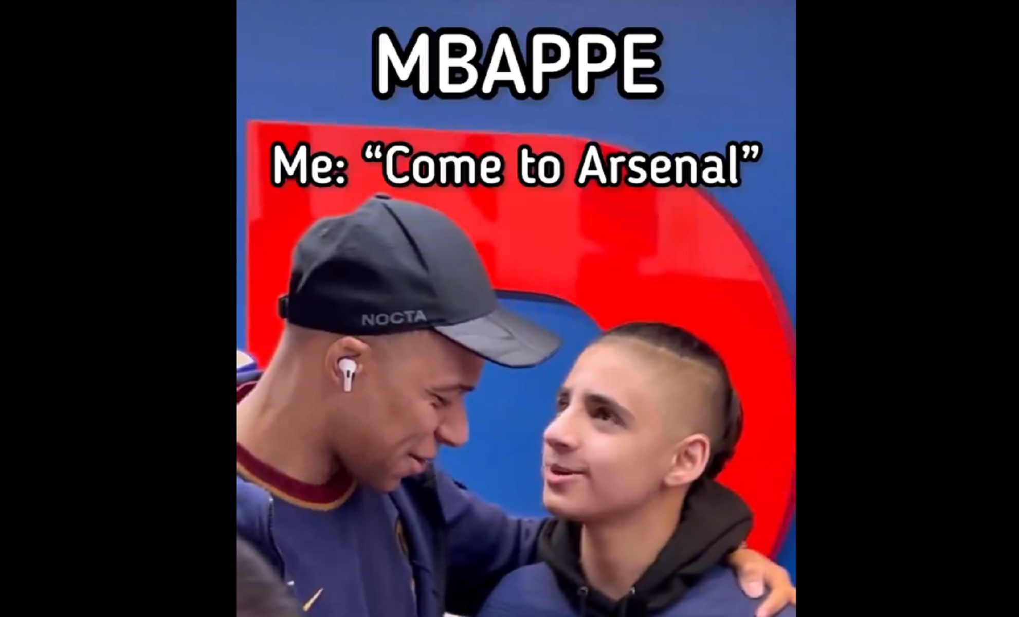 Ο Μπαπέ άκουσε Άρσεναλ και… έσκασε στα γέλια (vid)