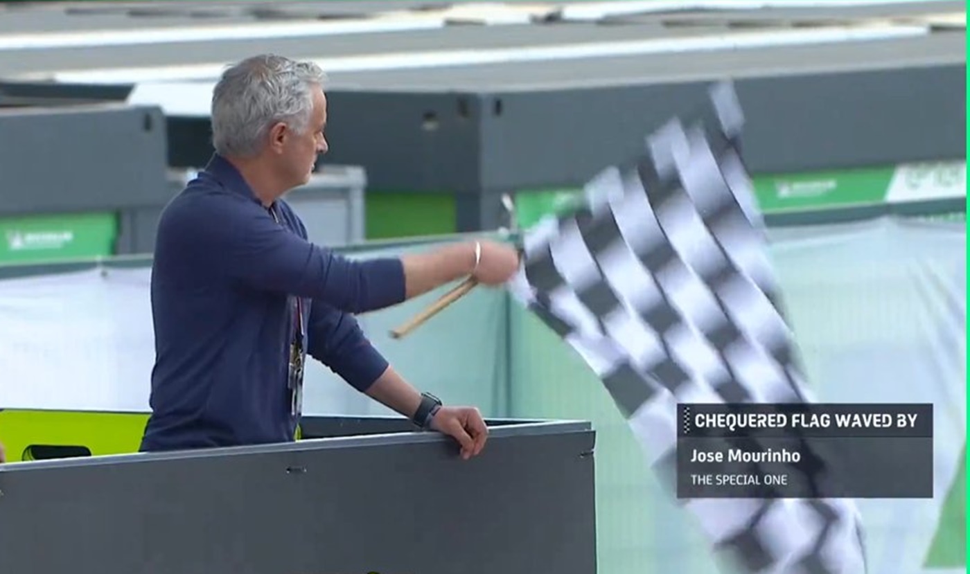 MotoGP: Ο Μουρίνιο κούνησε την καρό σημαία στο πορτογαλικό Grand Prix! (vid)