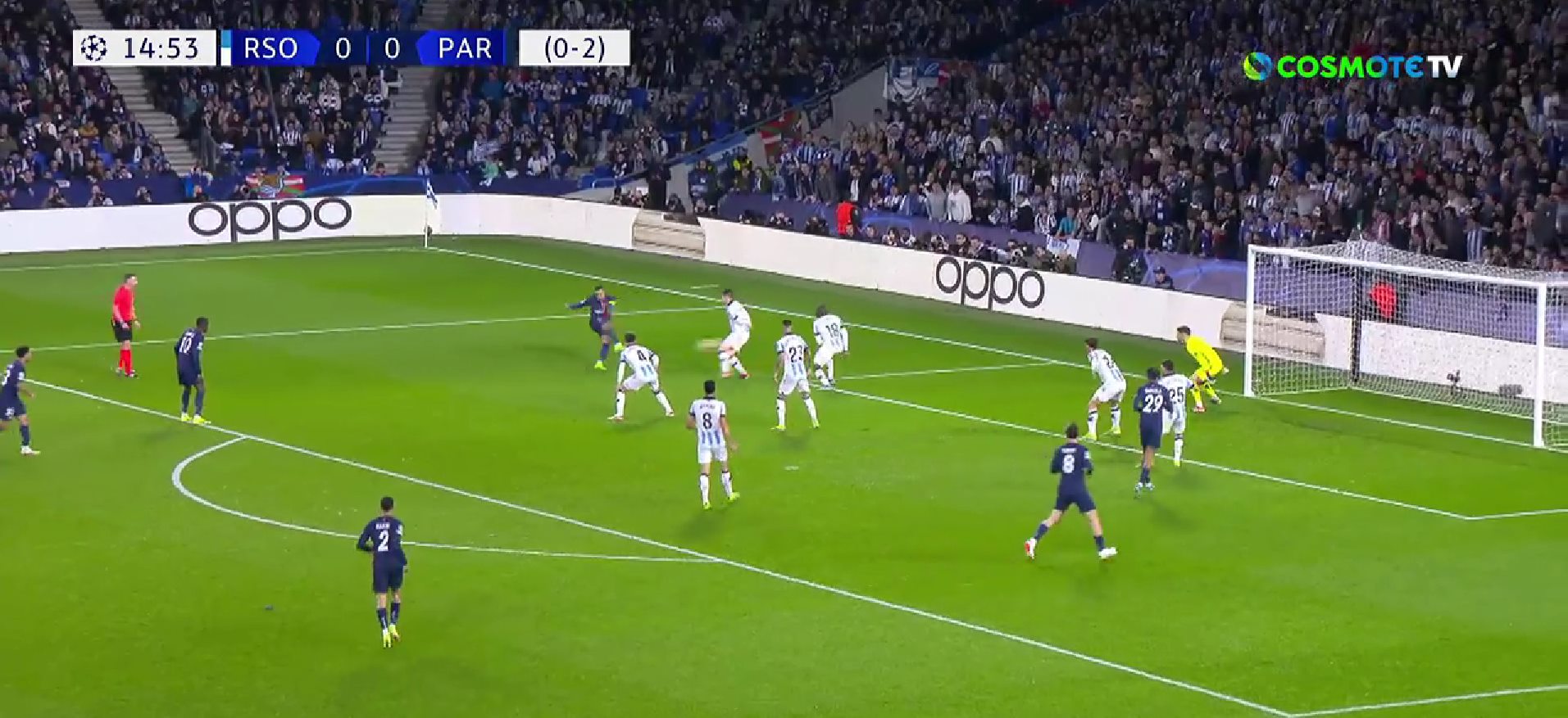 Ο Μπαπέ πρώτα… χόρεψε την άμυνα της Σοσιεδάδ και μετά σκόραρε! (vid)