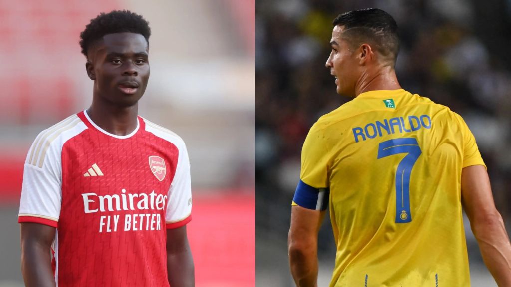 Σάκα για Κριστιάνο: «Είναι το είδωλό μου! Ο τύπος έχει κάνει απίθανα πράγματα!»