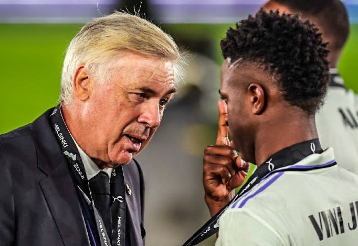 Αντσελότι για Βινίσιους: «Μόνο αυτόν κυνηγάτε! Δεν προκαλεί και όλο τον βρίζουν»