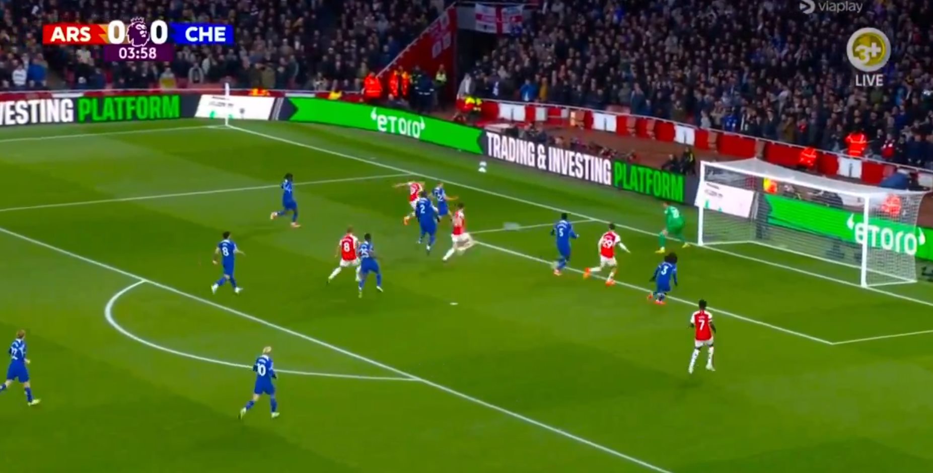 «Κανονιά» του Τροσάρ και 1-0 η Άρσεναλ κόντρα στην Τσέλσι! (vid)