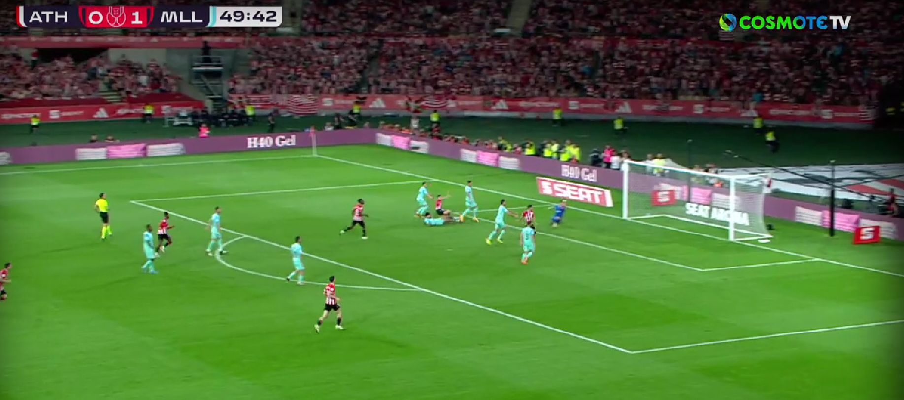 Μαγική κάθετη από τον Γουίλιαμς και ανάλογο τελείωμα του Σανθέτ για το 1-1! (vid)