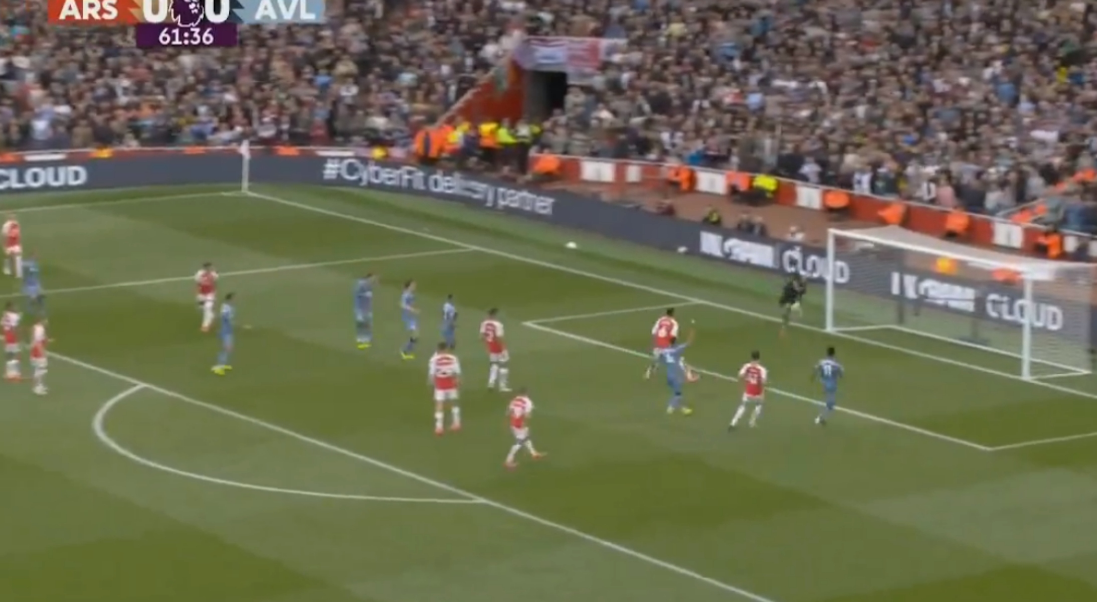 Άρσεναλ – Άστον Βίλα: Σουτάρα του Τίλεμανς και διπλό δοκάρι! (vid)