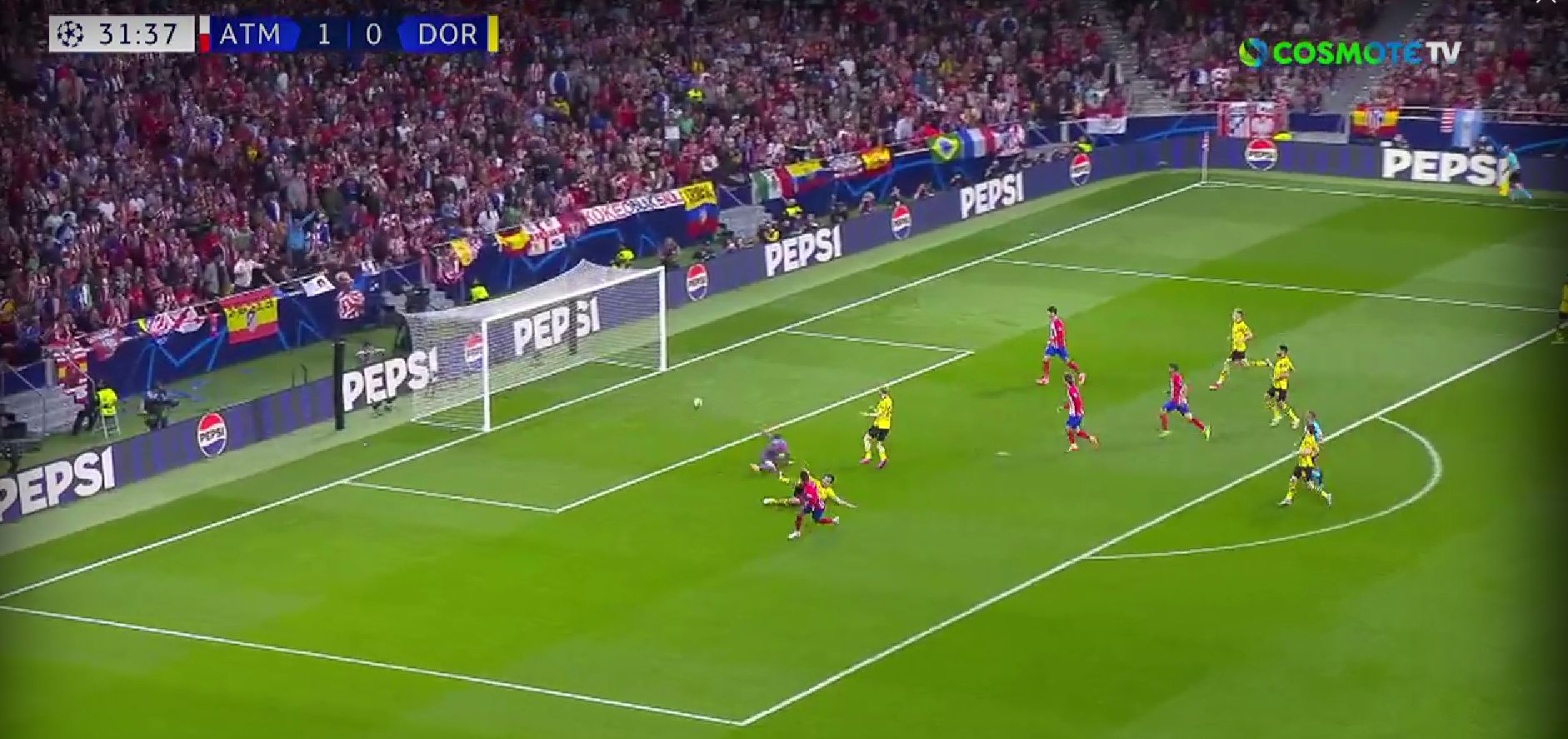 Άμυνα από… κλόουν αυτή της Ντόρτμουντ: Έδωσαν έτοιμο γκολ στην Ατλέτικο! (vid)