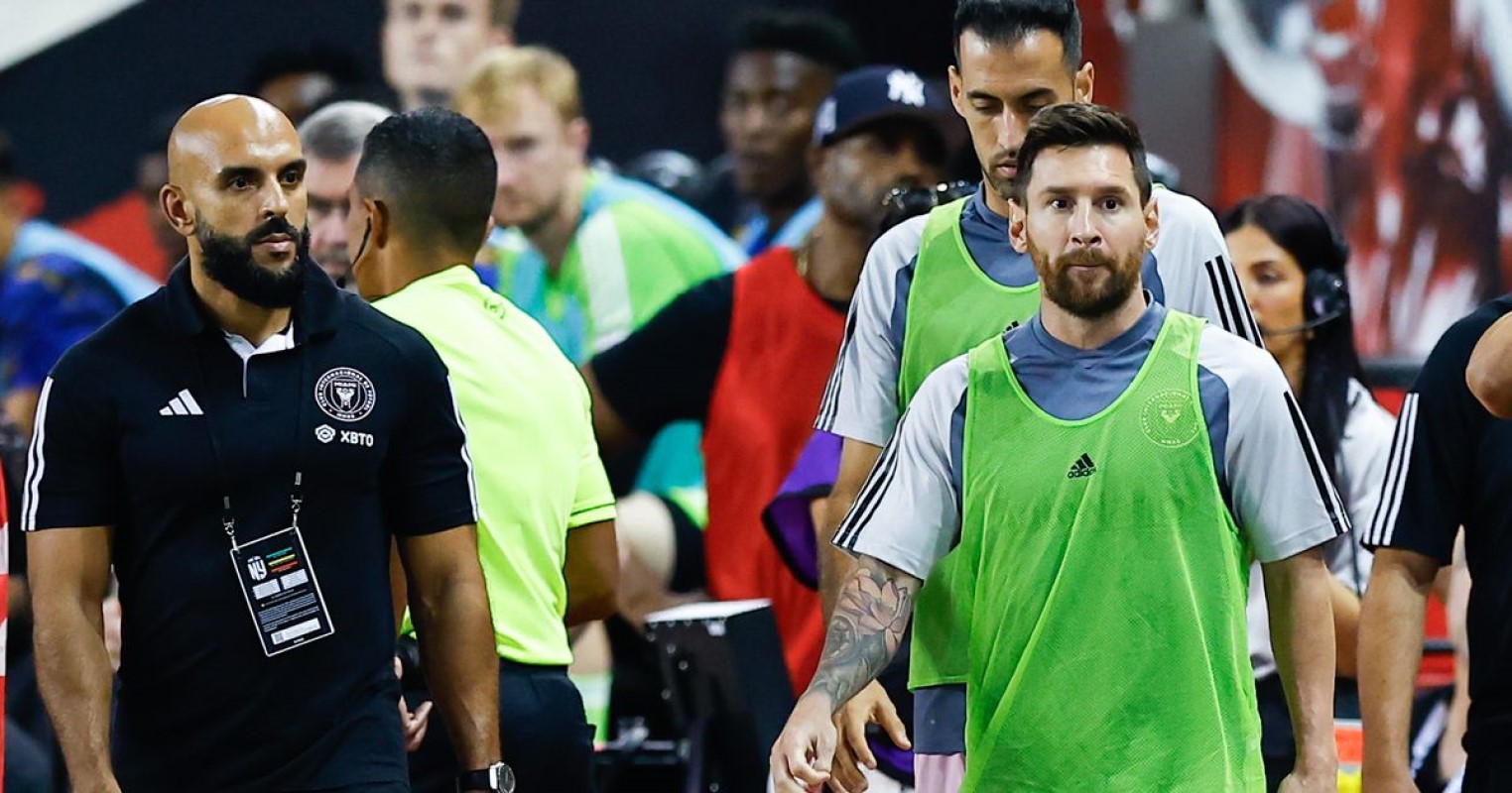 Ο bodyguard του Μέσι… έκανε ντου – Δεν τον ακουμπάει κανείς! (vid)