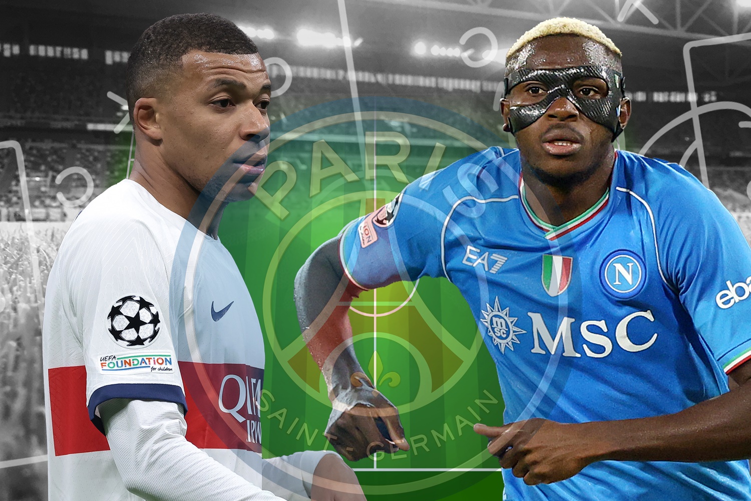 Ιταλική εφημερίδα χρίζει τον Όσιμεν ως αντι-Μπαπέ!