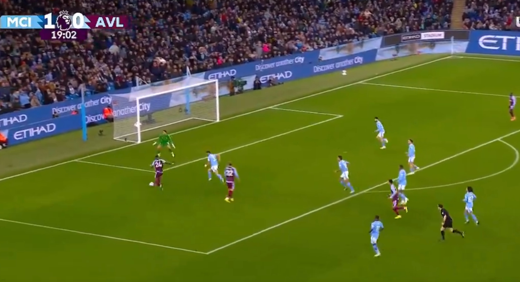 Ανοίγει το σκορ η «βολίδα του Ρόδρι – Η Σίτι… κοιμήθηκε και 1-1 η Άστον Βίλα! (vids)