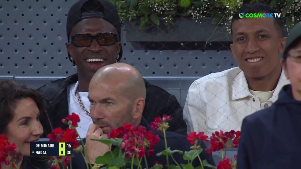 Ο Ναδάλ «ένωσε» Ζιντάν και Βινίσιους! (vid)
