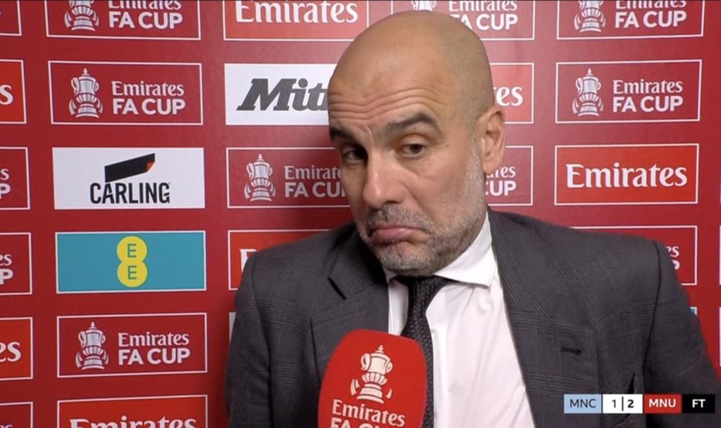 Ο Γκουαρντιόλα χρειάστηκε μόνο μία ατάκα για να υποβαθμίσει τη Γιουνάιτεντ! (pic)