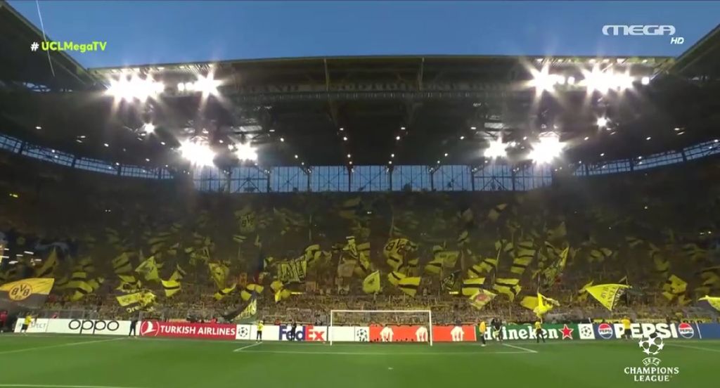 Ο κόσμος της Ντόρτμουντ έδωσε… ρέστα στο ματς με την Παρί! (vid)