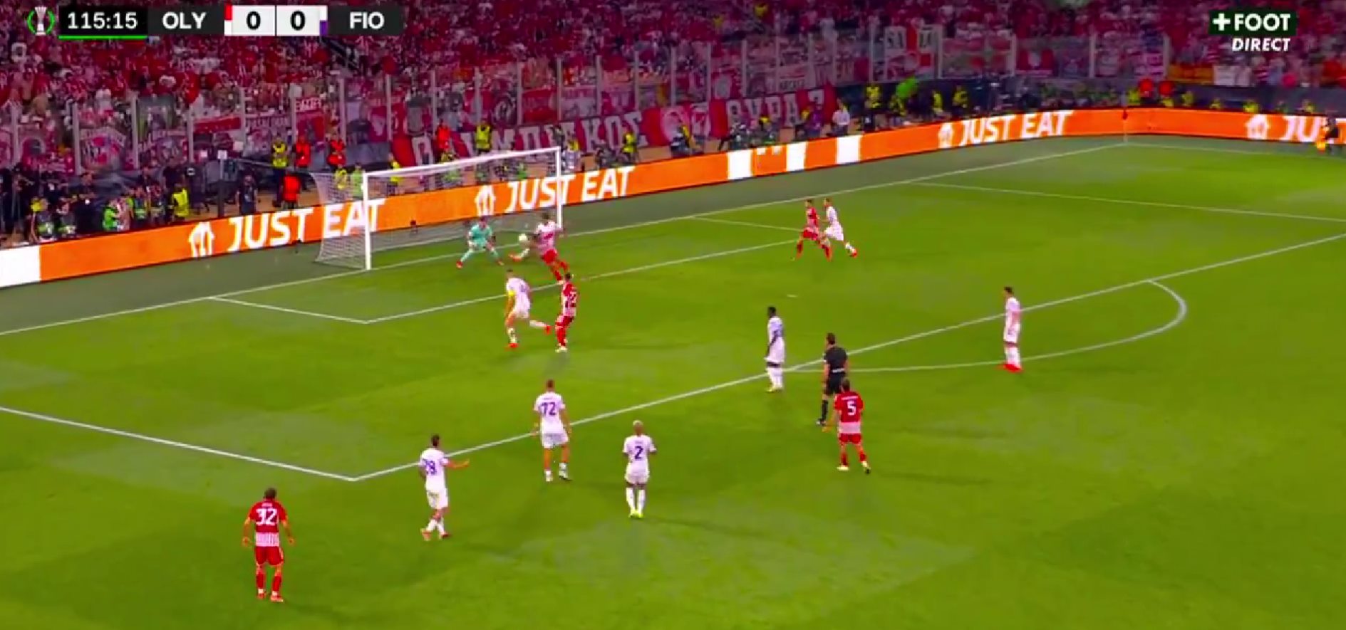 Ολυμπιακός – Φιορεντίνα: ΓΚΟΛ Ο ΕΛ ΚΑΜΠΙ ΚΑΙ ΤΑΒΛΑ Η ΦΙΟΡΕΝΤΙΝΑ! (vid)