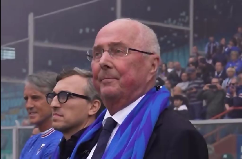 Αποθέωση και συγκίνηση στην επιστροφή του Σβεν-Γκόραν Έρικσον στην έδρα της Σαμπντόρια! (vid)