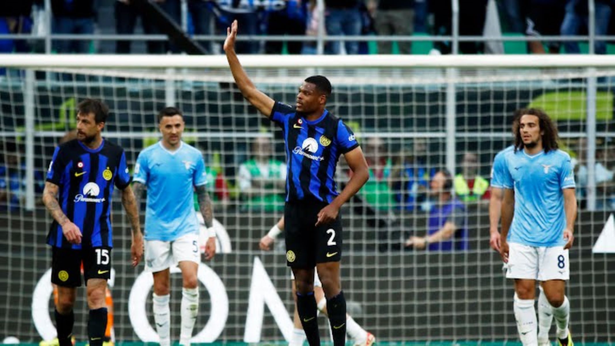 O Ντούμφρις «πάγωσε» τη Λάτσιο και έδωσε τον βαθμό στην Ίντερ (vid)