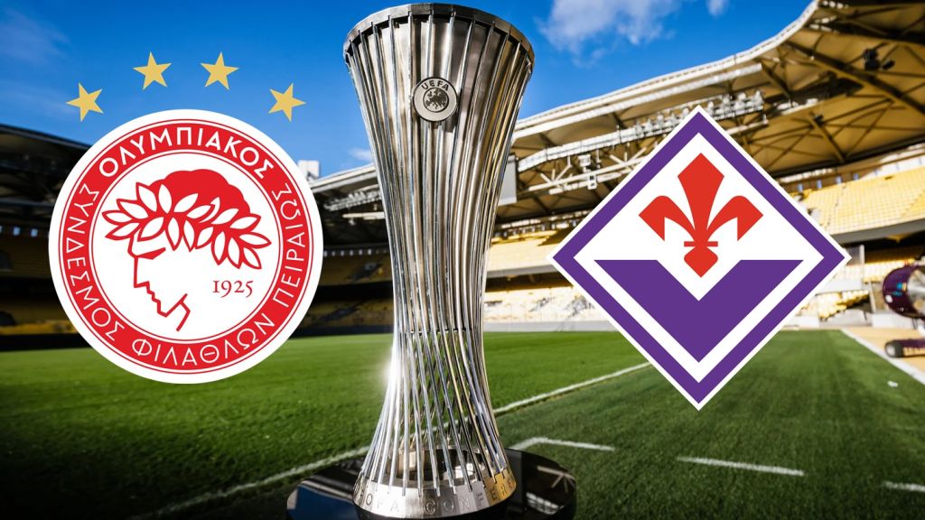 Με αυτές τις φανέλες θα αγωνιστούν Ολυμπιακός και Φιορεντίνα στον τελικό