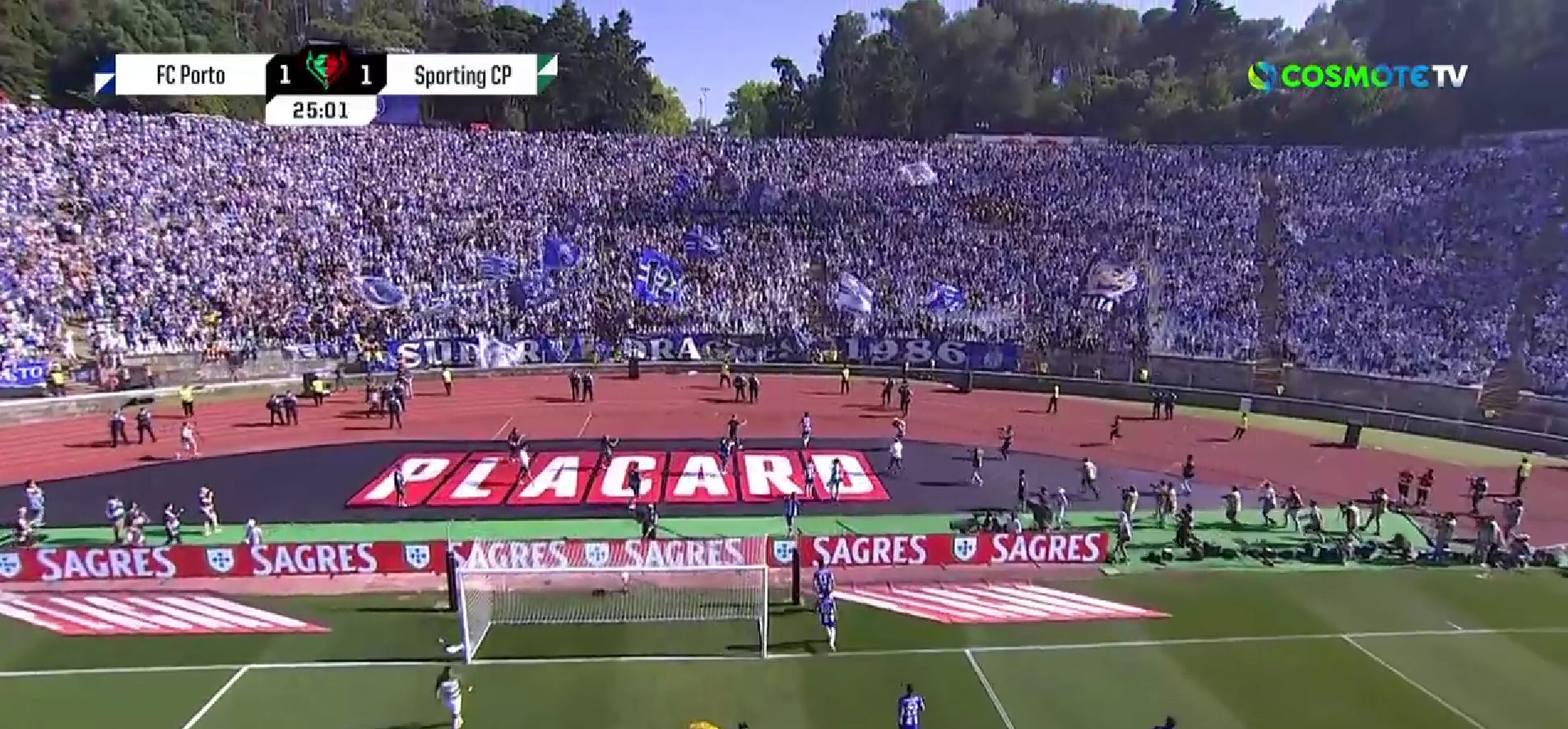 Οι Πορτογάλοι έβαλαν τα… γυαλιά στην Ελλάδα: Πόρτο και Σπόρτινγκ στον τελικό με ΟΛΟΥΣ τους οπαδούς! (vids)