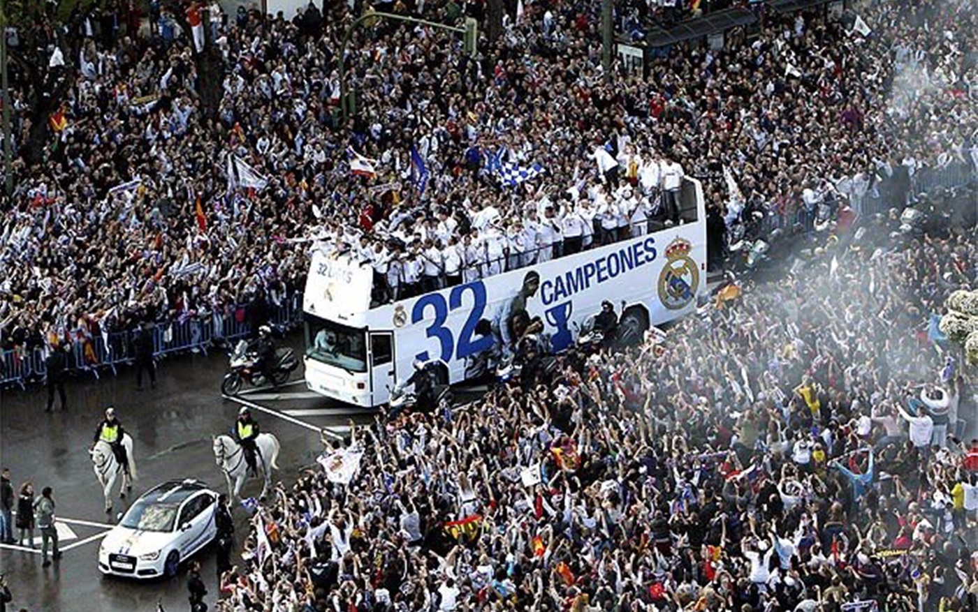 Η Ρεάλ ήδη ετοιμάζει φιέστα στη Μαδρίτη για το πρωτάθλημα πριν την Μπάγερν!