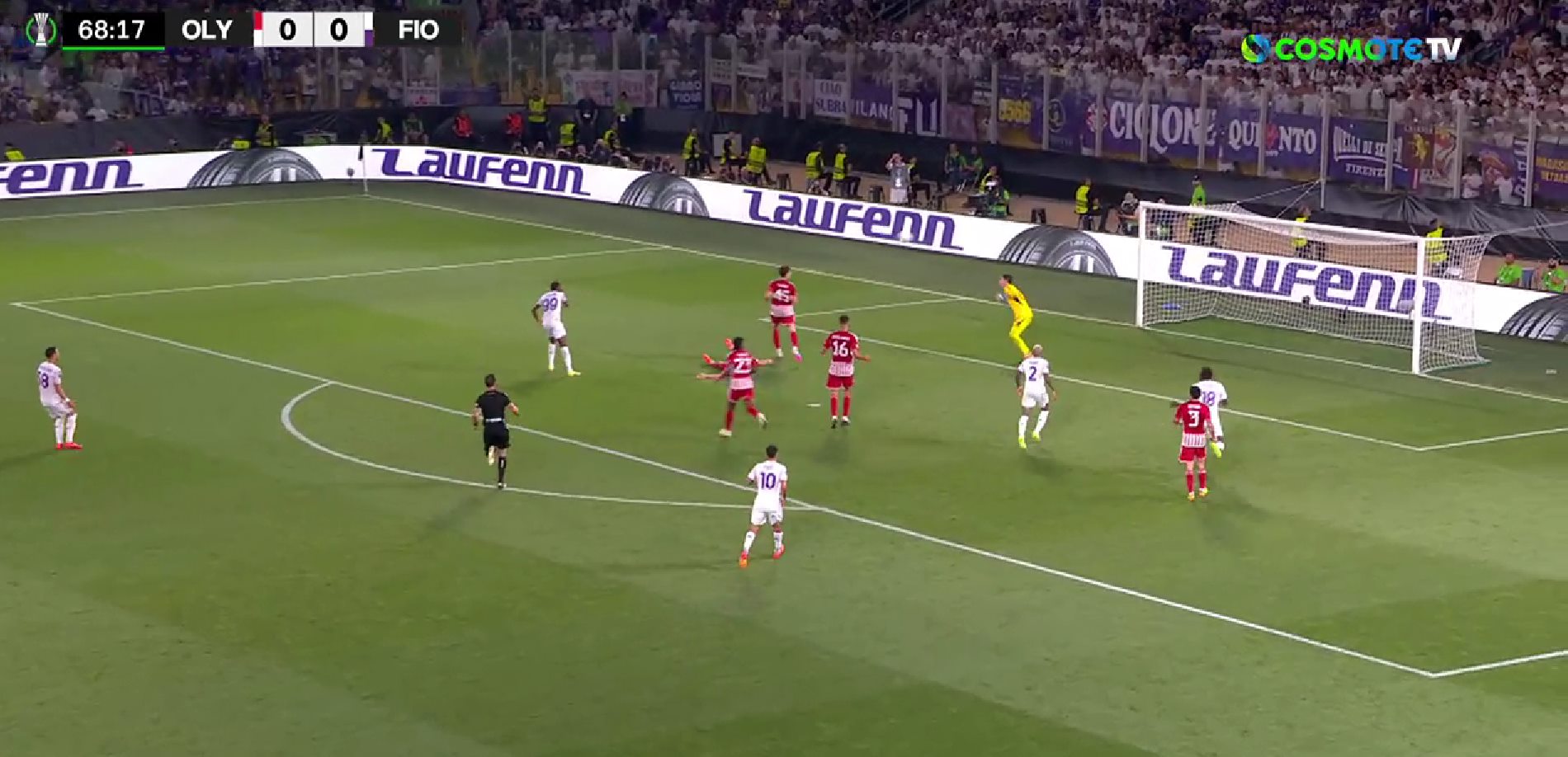 Ολυμπιακός – Φιορεντίνα: Η μεγάλη επέμβαση του Τζολάκη! (vid)