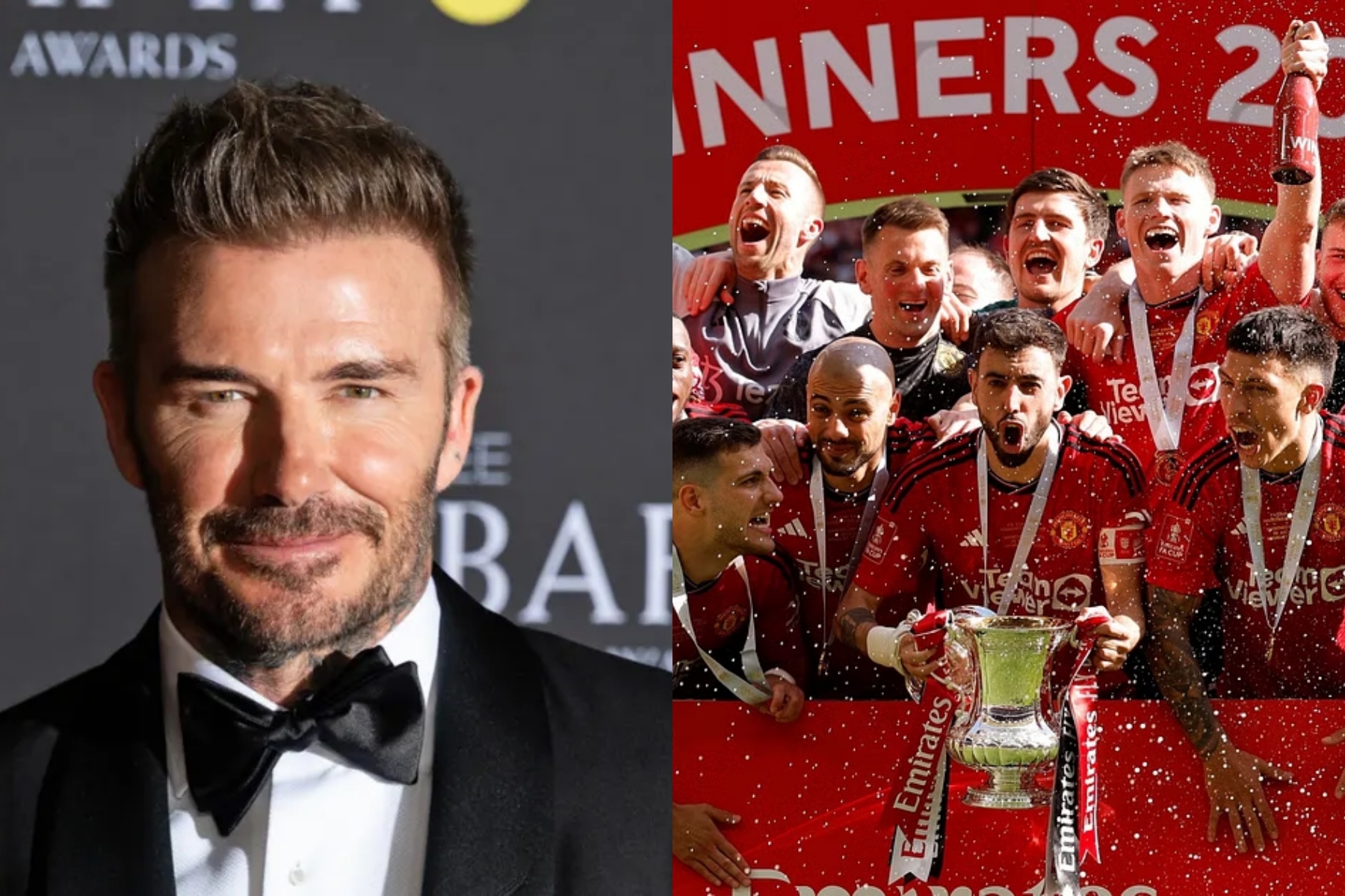 Μάντσεστερ Γιουνάιτεντ: Οι δύο παικταράδες που ξεχώρισε ο Μπέκαμ από τον τελικό! (pic)