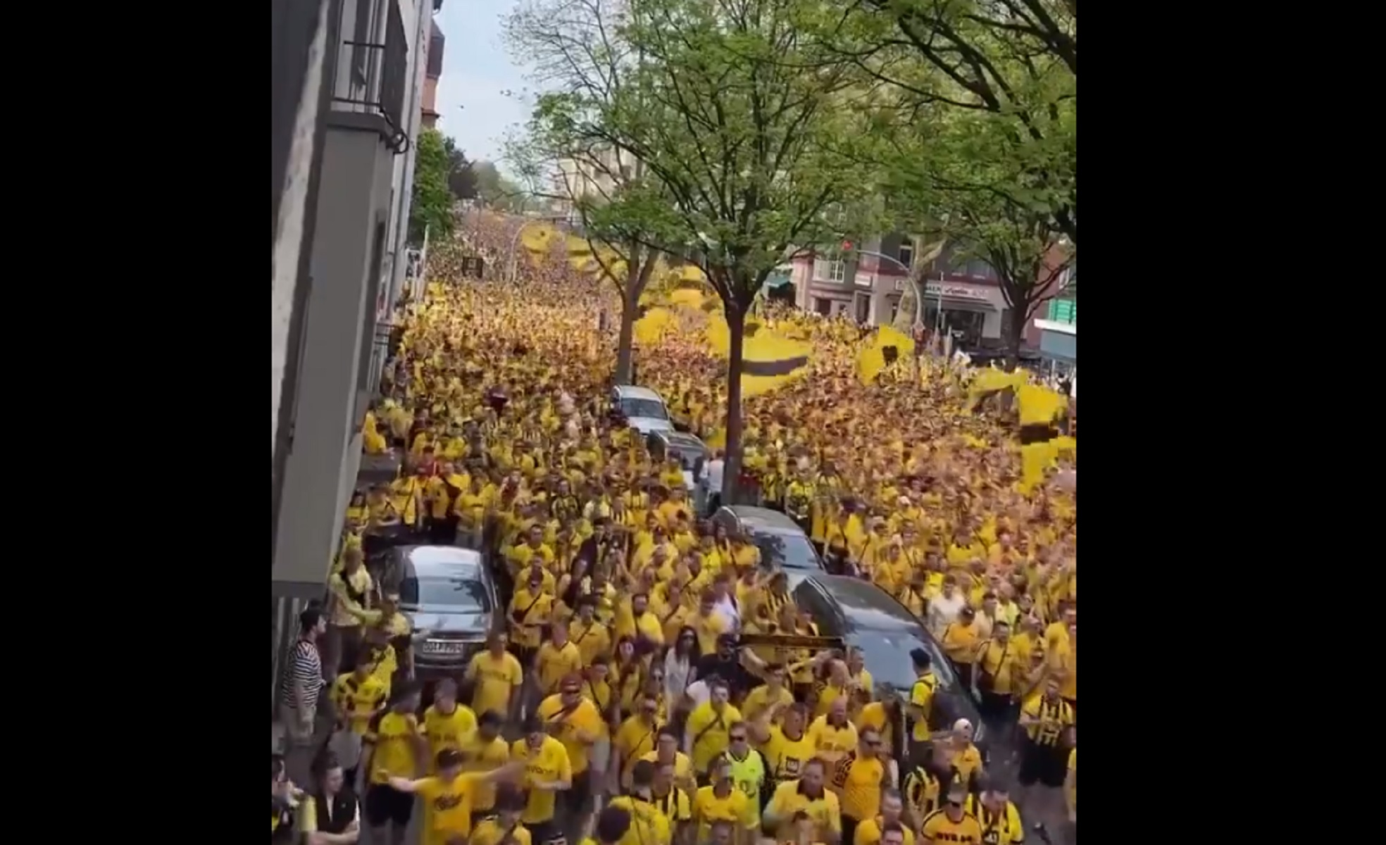 «Κιτρίνισε» το Λονδίνο από οπαδούς της Ντόρτμουντ – Λαοθάλασσα στους δρόμους (vid)
