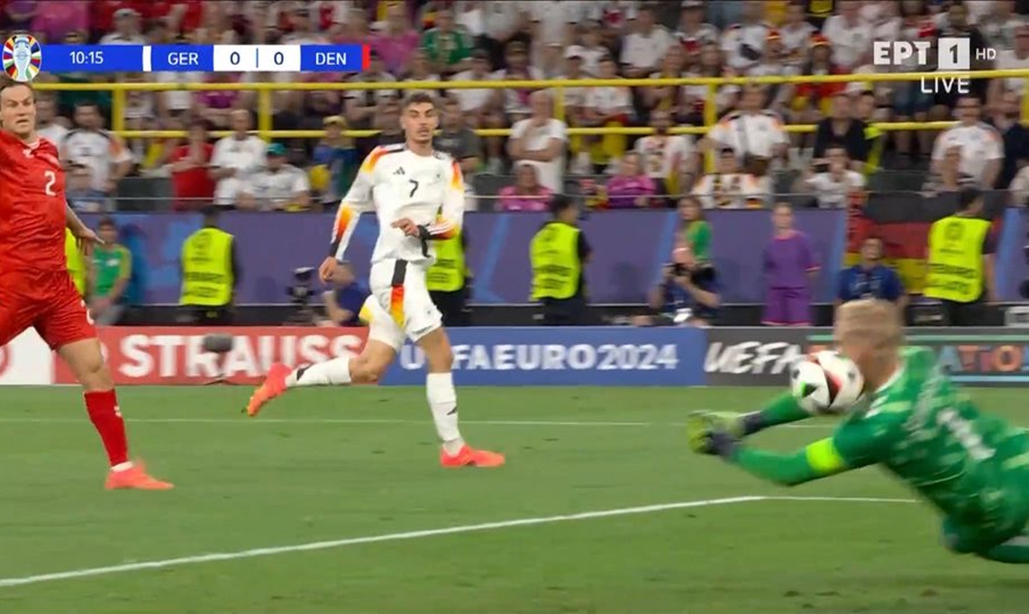 Γερμανία – Δανία: Πολιορκία των «πάντσερ», ακυρωθέν γκολ και φοβερός Σμάιχελ (vids)