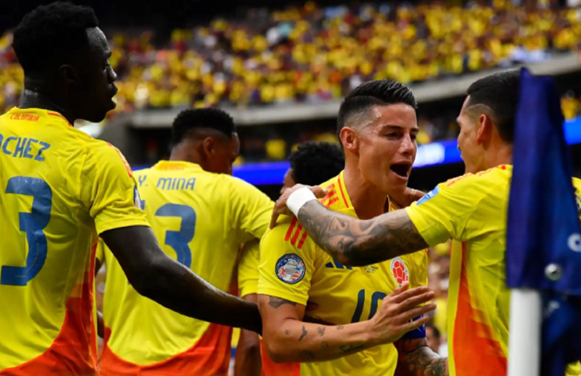 Πρώτο θέμα στην Κολομβία τα δάκρυα του Χάμες Ροντρίγκες! (pics)