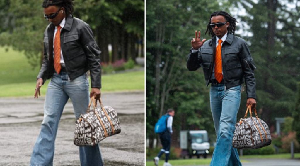 «Δίχασε» την… αστυνομία μόδας ο Κουντέ – Πορτοκαλί γραβάτα και παπούτσια με τακούνια (pics)