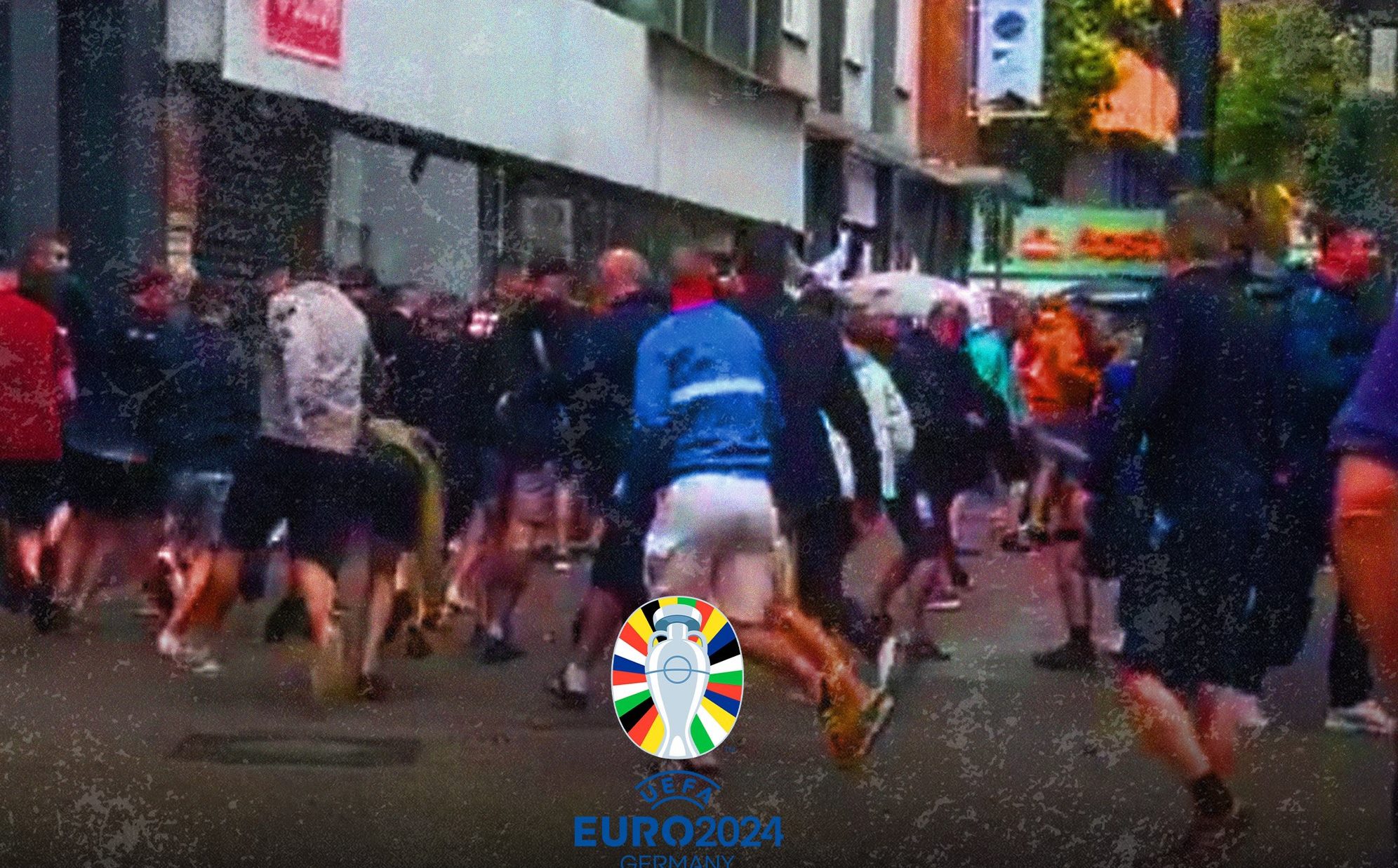 Εικόνες ντροπής στο Euro: Σέρβοι και Άγγλοι πιάστηκαν στα χέρια και τα έκαναν όλα λίμπα! (vids)