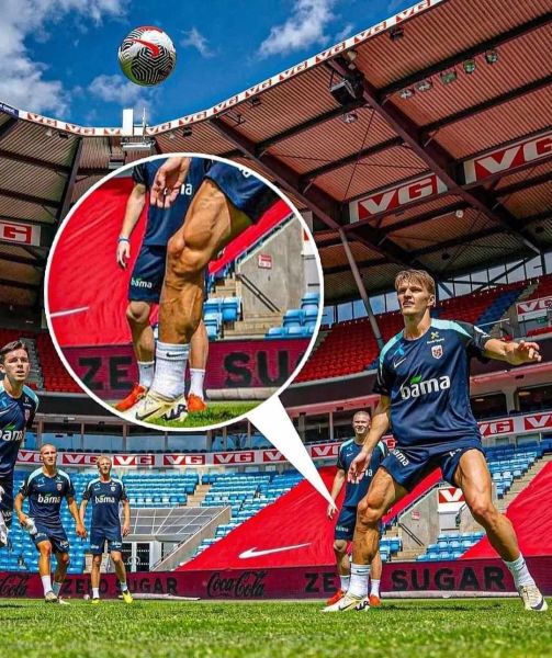 Ιδού η φωτογραφία που δείχνει ότι ο Μάρτιν Όντεγκαρντ δεν κάνει ποτέ skip leg day: