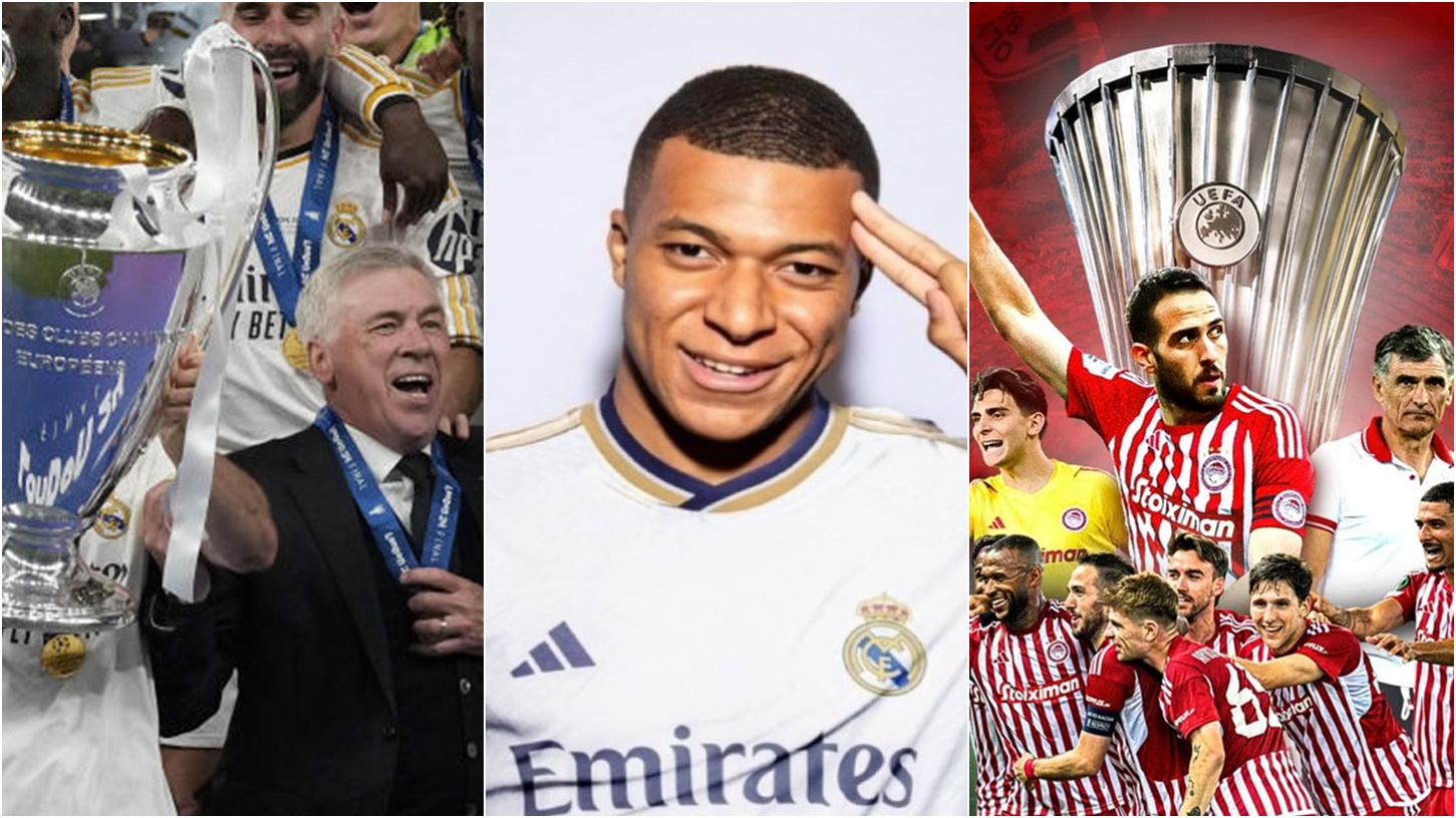 Ρεάλ, Μπαπέ, Ολυμπιακός! (POD)