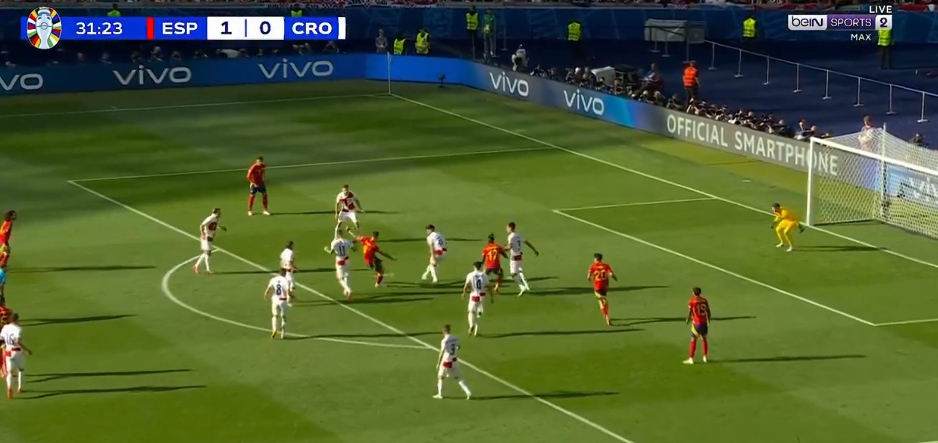 Ασταμάτητη η Ισπανία: Τους… χάζεψε με το σόλο του ο Ρουίθ για το 2-0! (vid)