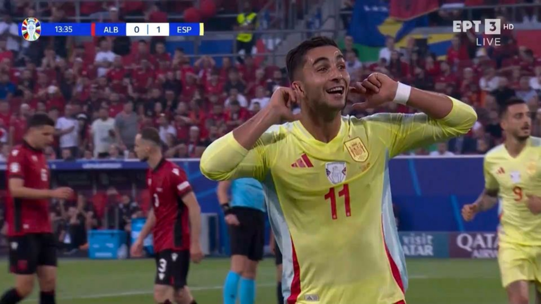 Η Ισπανία άνοιξε το σκορ με την… τέλεια επίθεση! (vid)
