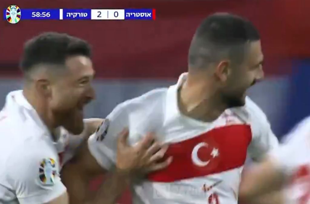 Ο Ντεμιράλ… σκοτώνει τους Αυστριακούς με παθιασμένη κεφαλιά (vid)