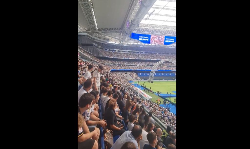 Για πρώτη φορά ηχεί το «Μπαπέ – Μπαπέ» στο Σαντιάγκο Μπερναμπέου (vid)