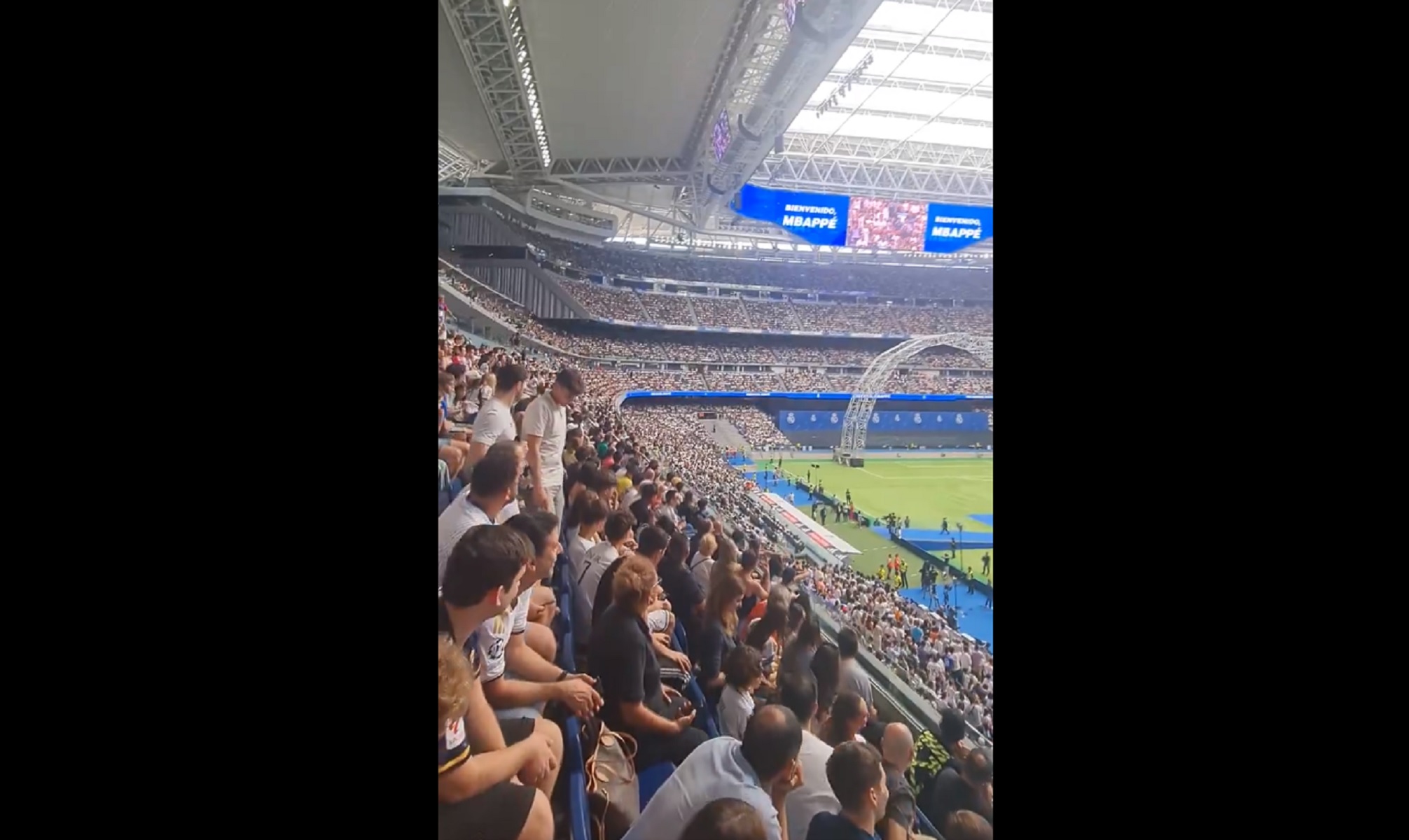 Για πρώτη φορά ηχεί το «Μπαπέ – Μπαπέ» στο Σαντιάγκο Μπερναμπέου (vid)