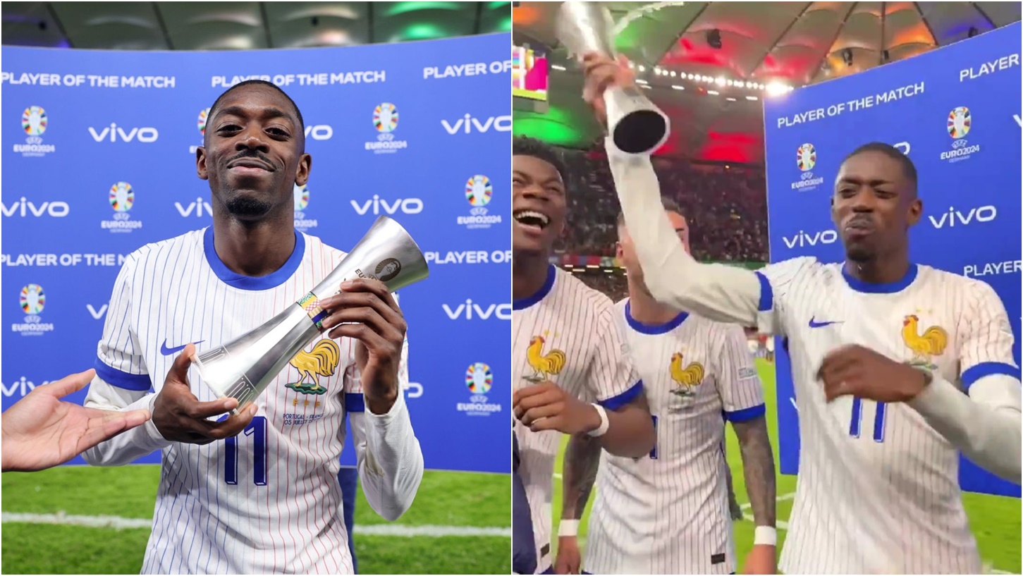 Παρανόησαν οι Γάλλοι διεθνείς με τον MVP, Oυσμάν Ντεμπελέ (vid)