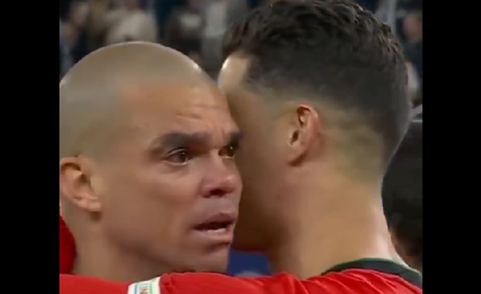 Δάκρυσαν και οι πιο σκληροί με τα λόγια του Κριστιάνο προς τον Πέπε! (vids)