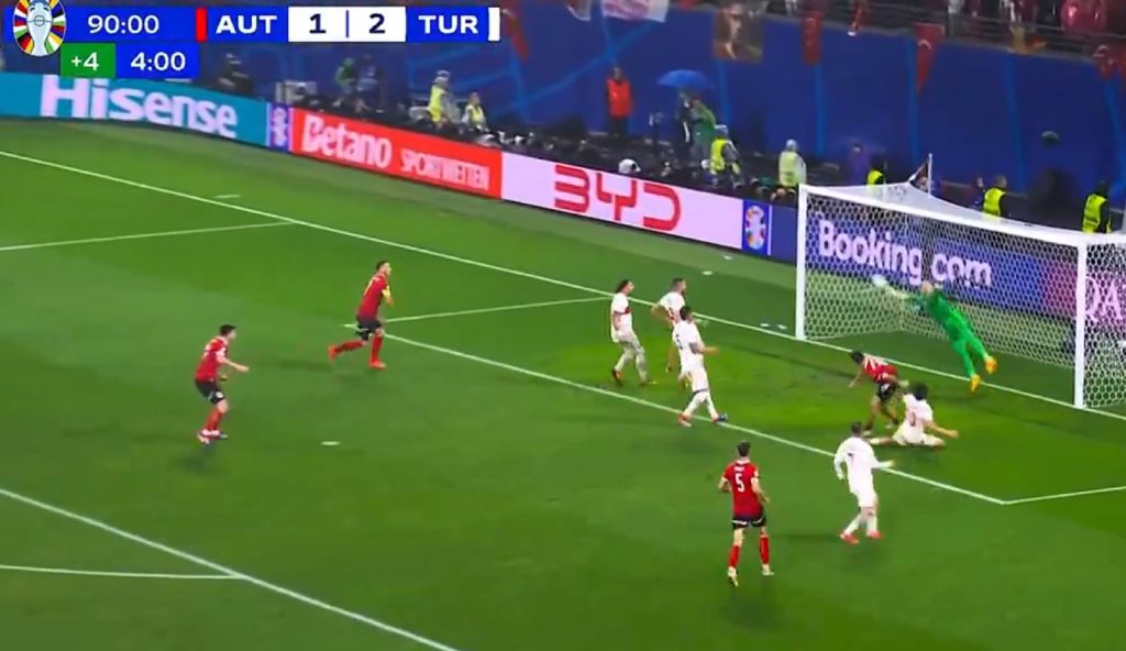 O Γκιουνόκ έσωσε την Τουρκία με την απόκρουση του EURO2024 (vid)