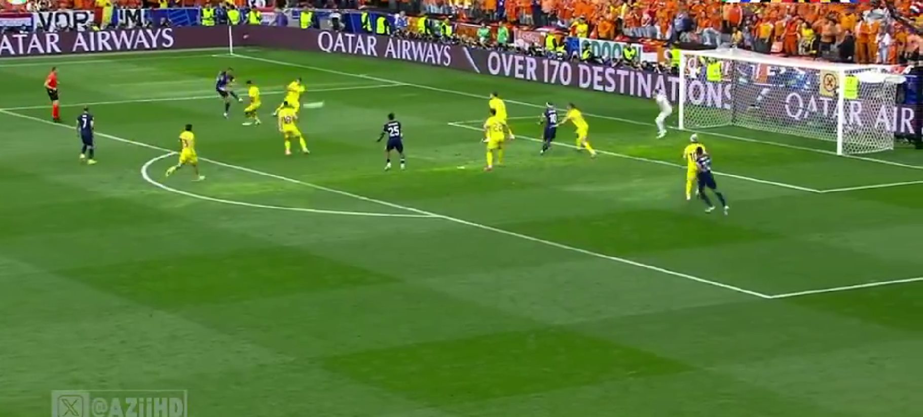 Απίθανο τελείωμα από τον Χάκπο και 1-0 η Ολλανδία! (vid)