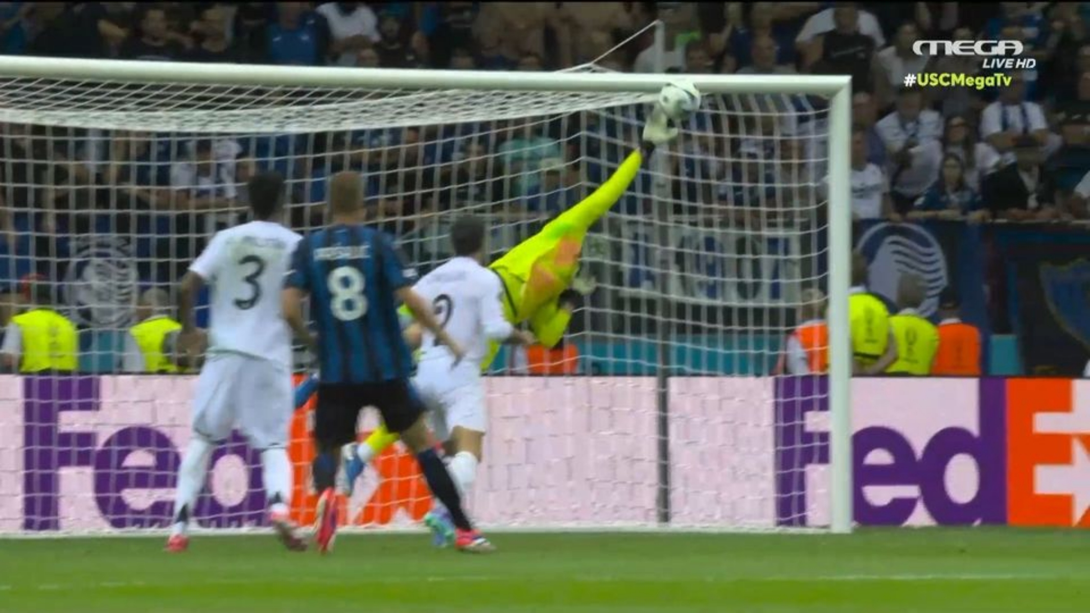 Ρεάλ Μαδρίτης – Αταλάντα: Αδιανόητη επέμβαση του Κουρτουά (vid)