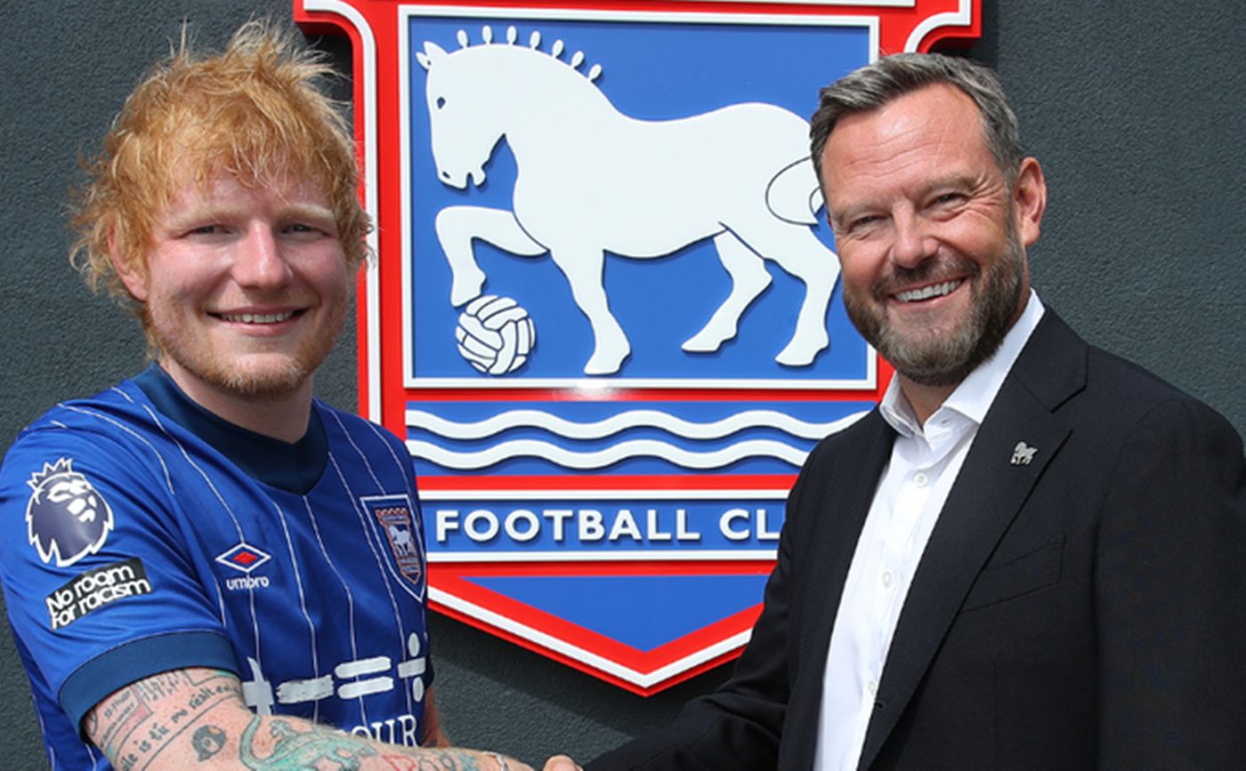 Μέτοχος στην αγαπημένη του Ίπσουιτς ο Εντ Σίραν (pics)