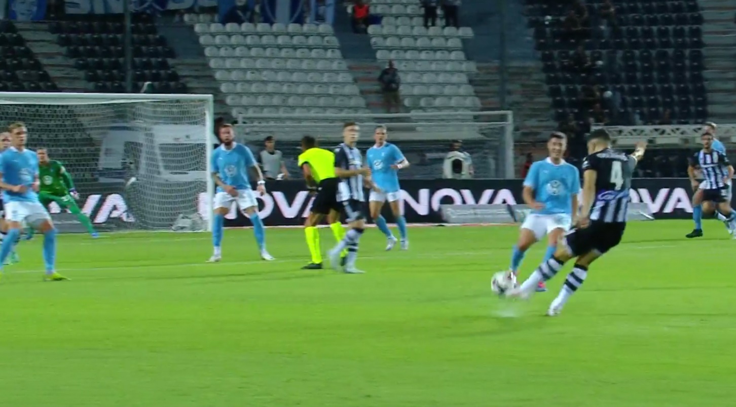 ΠΑΟΚ – Μάλμε: ΑΡΙΣΤΟΥΡΓΗΜΑ Κουλιεράκη από τα 35 μέτρα, 2-2 ο Νανάσι, 3-2 ο Ζίβκοβιτς! (vids)