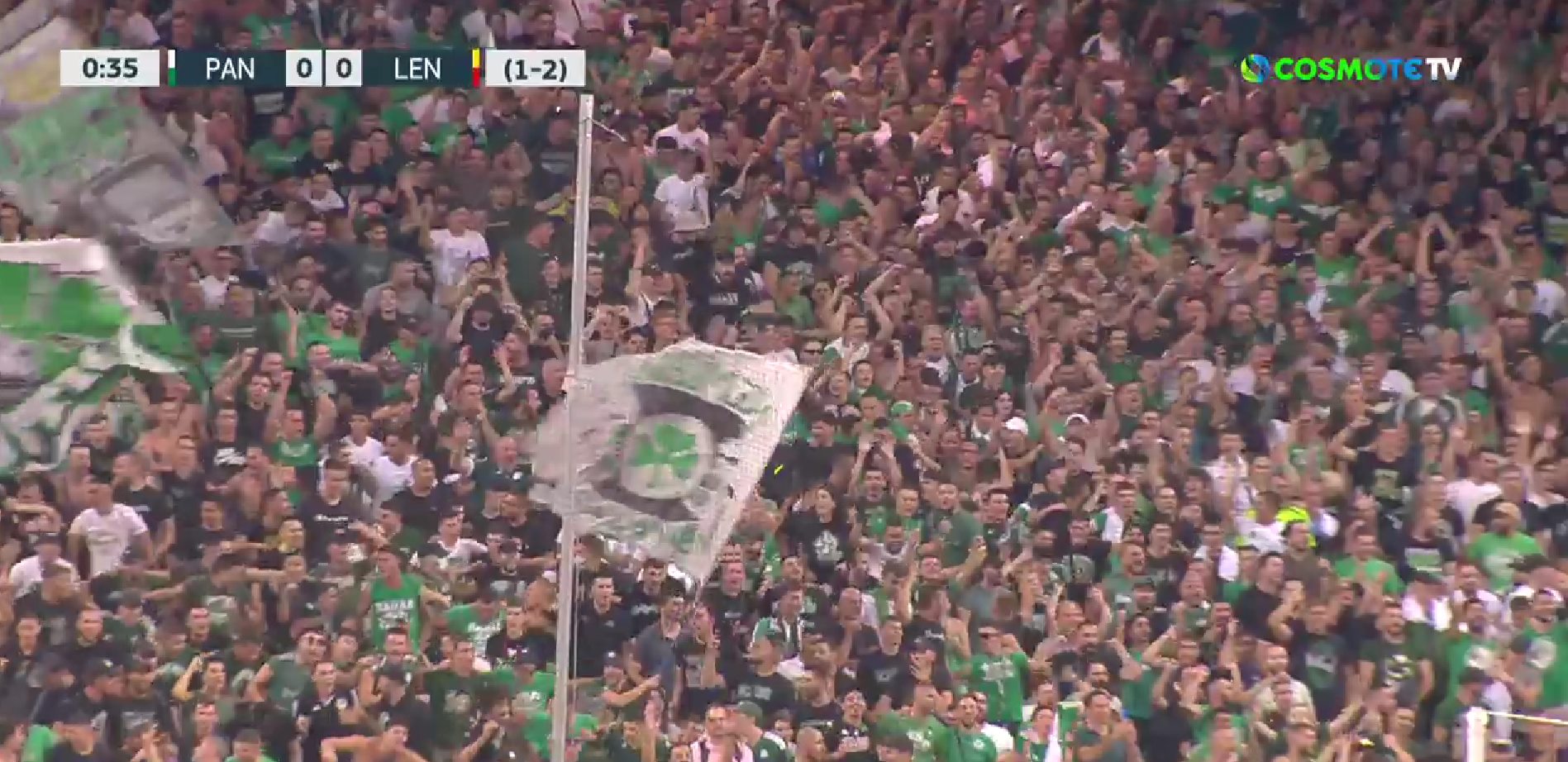 Παραμιλάει η Ευρώπη με τον κόσμο του Παναθηναϊκού: Απίθανη ατμόσφαιρα στο κατάμεστο ΟΑΚΑ! (vid)