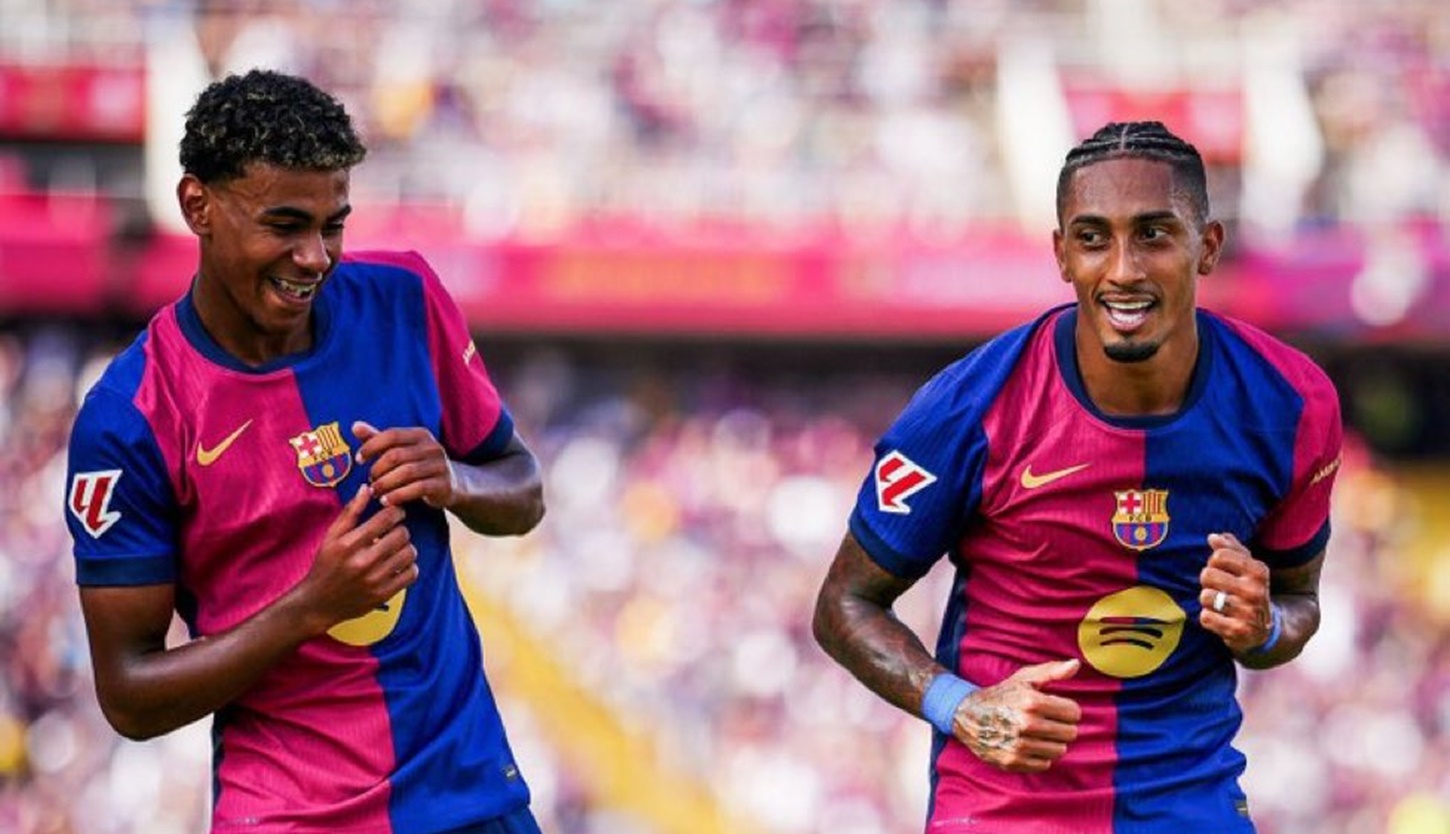 Ραφίνια: «Μπαρτσελόνα, είσαι! Πάμε να πάρουμε Champions League και La Liga»