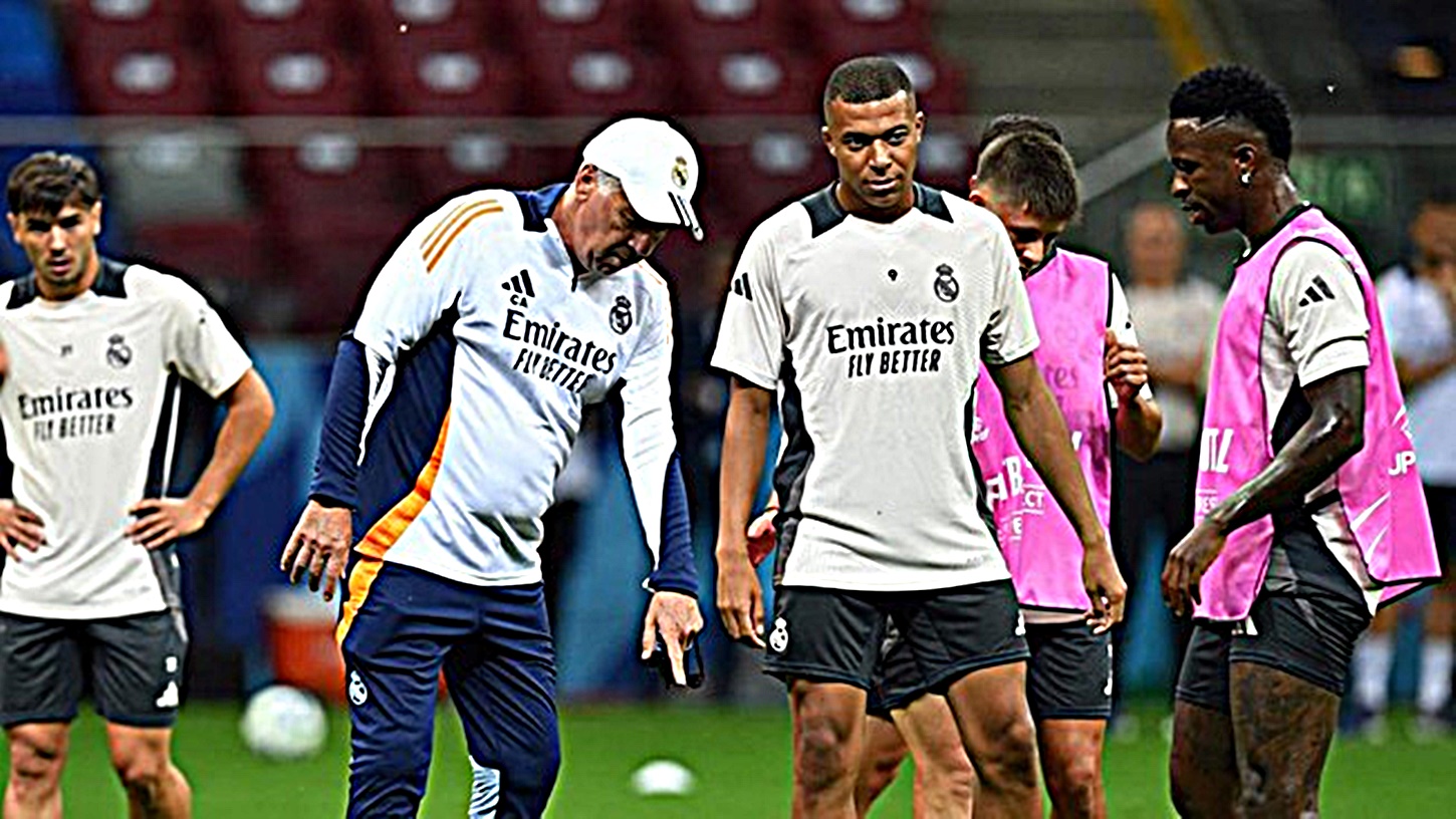 Ρεάλ Μαδρίτης: Επίσημη η ενδεκάδα για το Super Cup, η θέση του Μπαπέ! (pic)