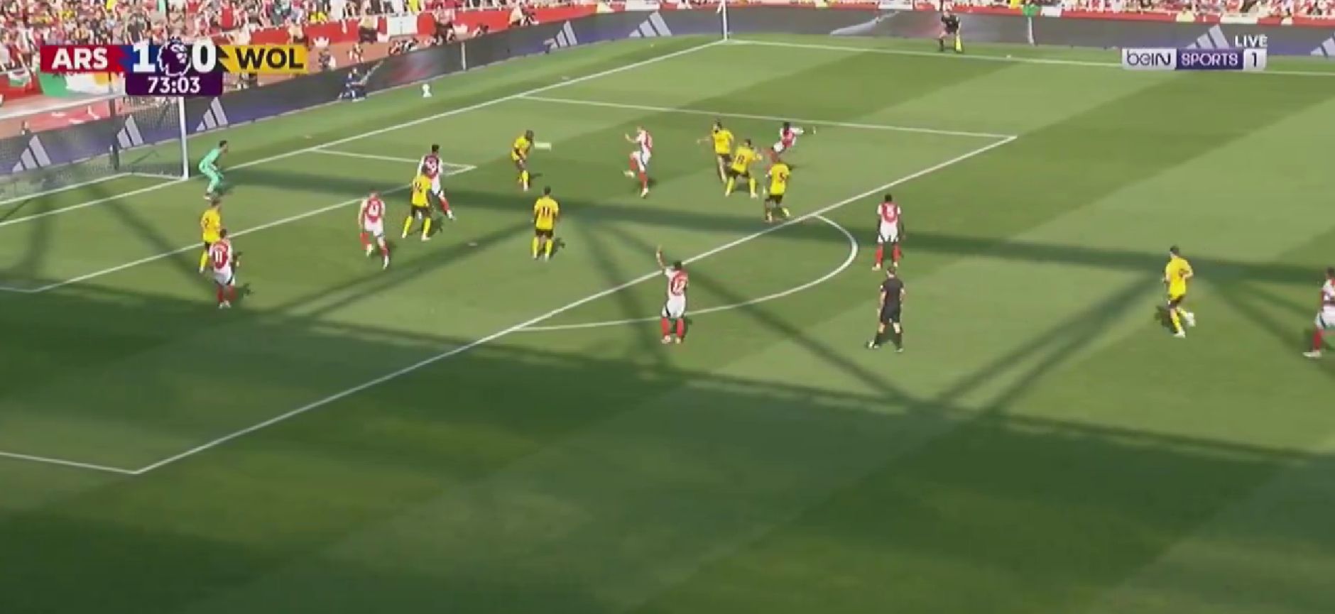 Πανέμορφο γκολ από τον Σάκα: Έδειξε και πάλι την κλάση του με μία «ρουκέτα»! (vid)