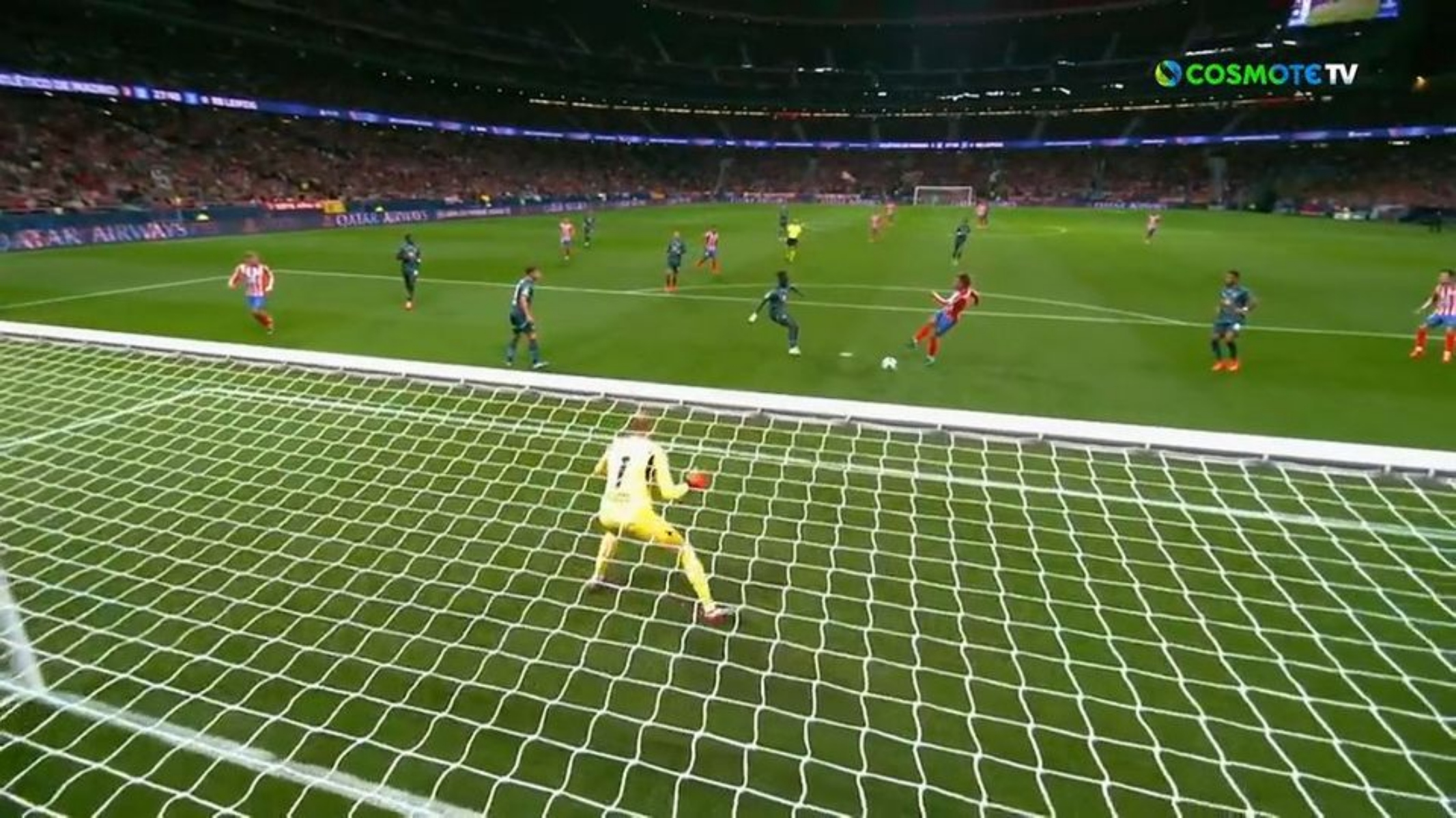 Η Ατλέτικο ισοφάρισε κόντρα στην Λειψία με το τέλειο πλασέ του Γκριεζμάν (vid)