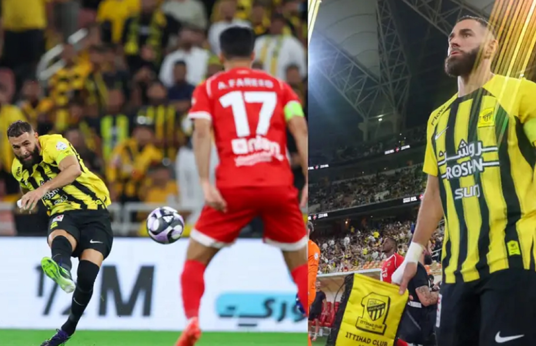 «Καυτός» Καρίμ Μπενζεμά στη Σαουδική Αραβία με χατ-τρικ και γκολάρα (vid)